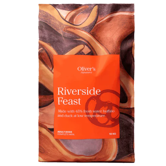 Oliver's Signature Riverside Feast Hundefoder - 4 kg.