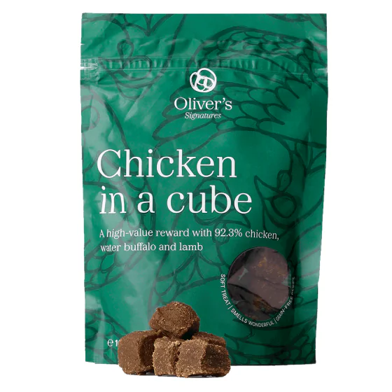 Oliver's Signature Chicken in a cube (Kylling) hundegodbid