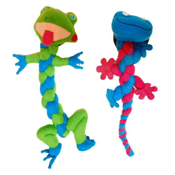 Party Pets knyttet Fleece dyr  - 25 cm.