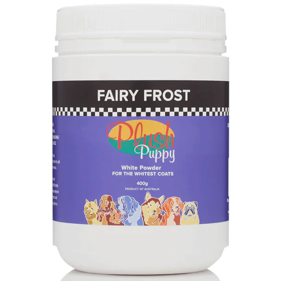 Plush Puppy Fairy Frost - White Powder for the Whitest Coats (lysnende hundepulver)