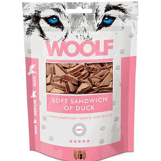 Woolf Soft Sandwich of Duck (hundegodbidder m. And)