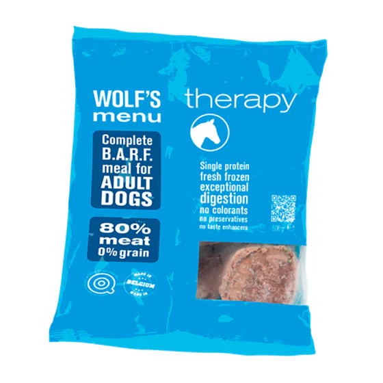 Wolf's Menu Therapy - 800 g. (Kan kun afhentes i Hillerød)
