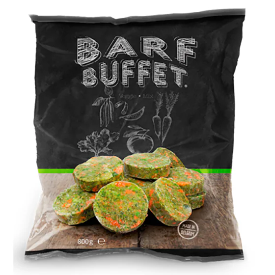 BARF Buffet - Frugt og Grøntsager - 800 g. (Kan kun afhentes i Hillerød)