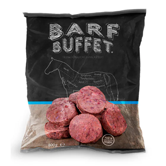 BARF Buffet Horse mix (Hestemix) - 800 g. (Kan kun afhentes i Hillerød)