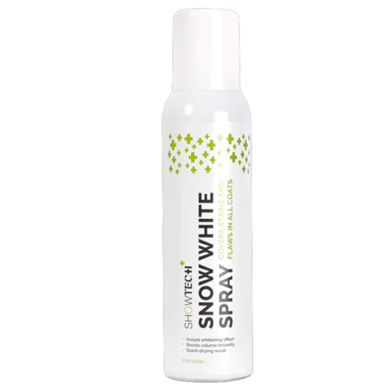 Show Tech Snow White Magic Cover Spray - Hvid spray