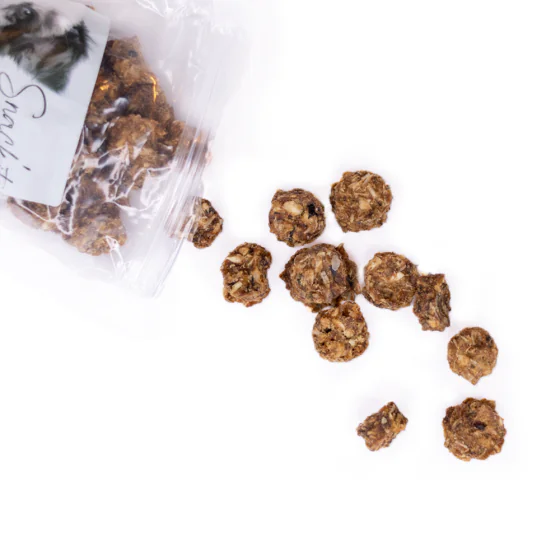 Snack'it Mini Torskebidder - 100 g. (Træningsgodbidder til hunde)