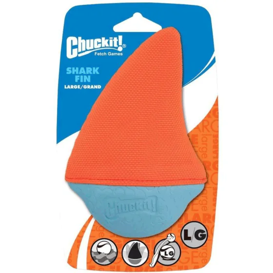 Chuckit Shark Fin - vandlegetøj til hund - Large