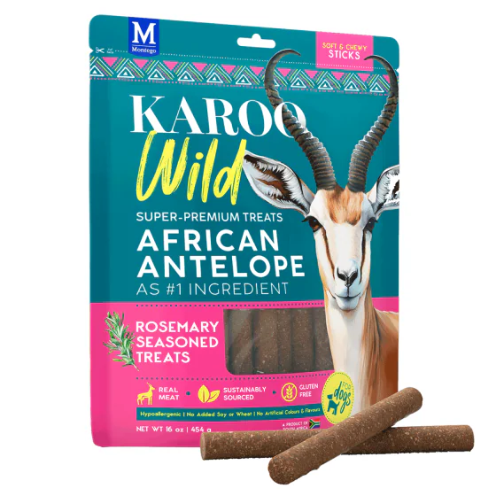 Karoo Wild - Sticks m. rosmarin (godbidder til hund) - 454 g.