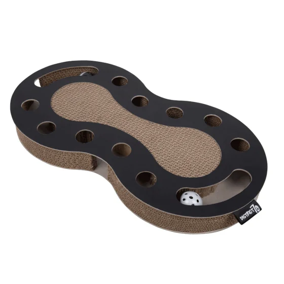 District 70 Snake - Sort (aktivitets- og kradsebræt)