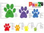 PawZ - Gummi hundesko